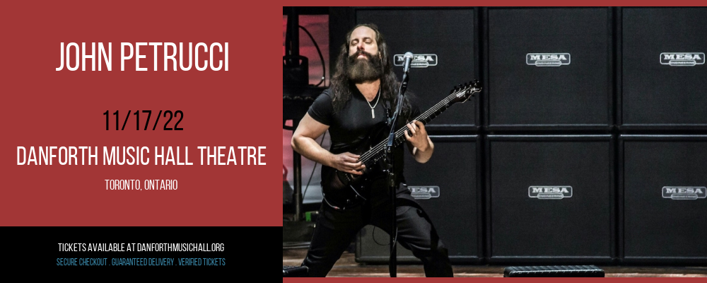 John Petrucci at Danforth Music Hall
