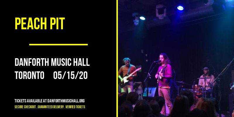 Peach Pit [CANCELLED] at Danforth Music Hall