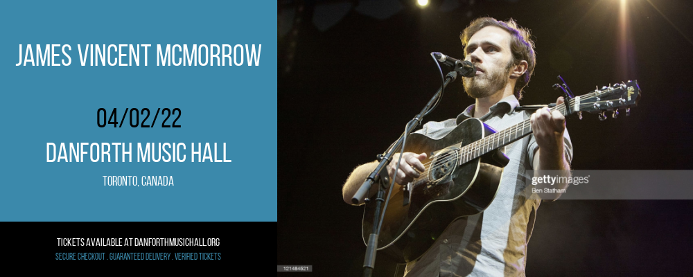 James Vincent McMorrow [CANCELLED] at Danforth Music Hall