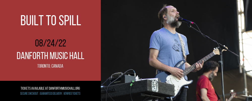 Built To Spill at Danforth Music Hall