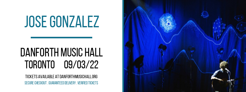 Jose Gonzalez at Danforth Music Hall