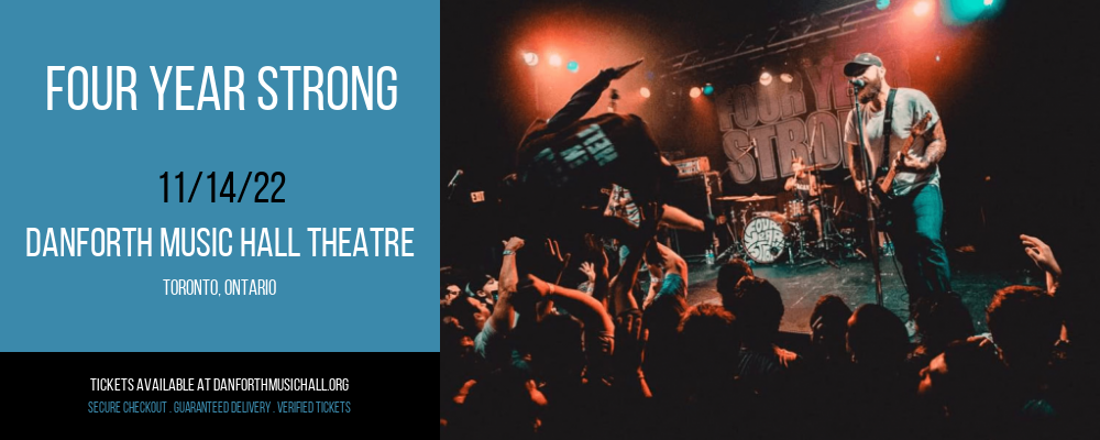 Four Year Strong at Danforth Music Hall