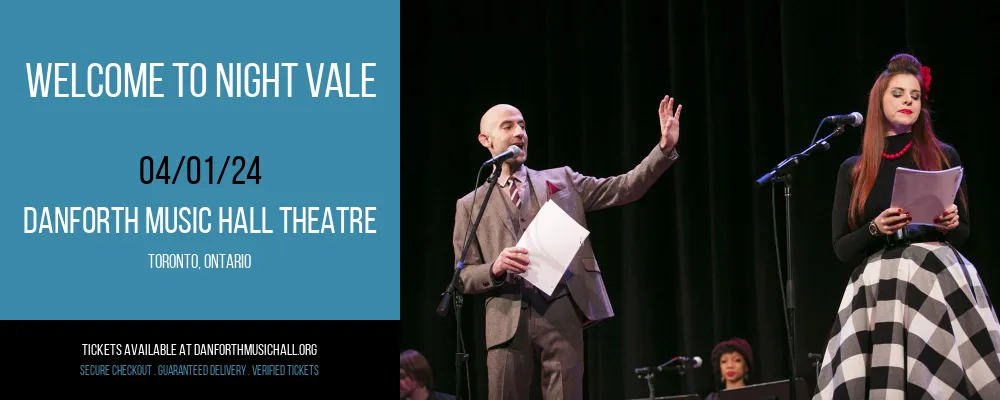 Welcome To Night Vale at Danforth Music Hall Theatre